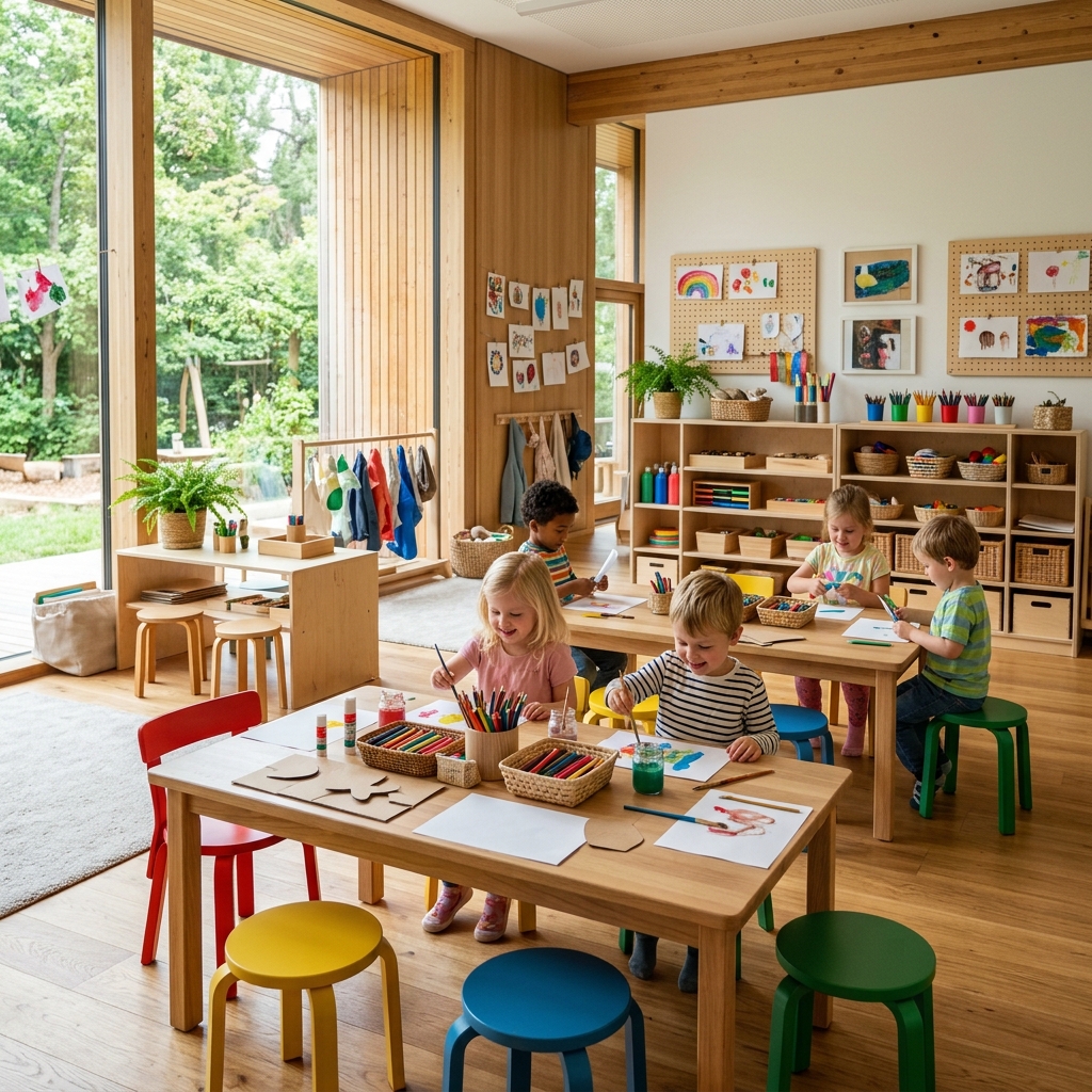 Творческая зона для занятий